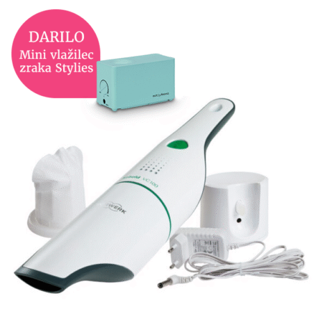 Namizni sesalnik VC100 +DARILO Mini vlažilec zraka Stylies