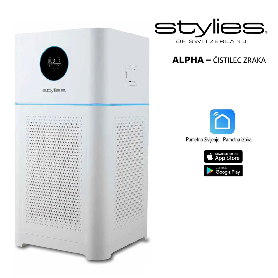 ALPHA - Čistilec zraka navodila
