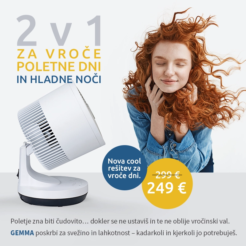 GEMMA – Grelec in ventilator