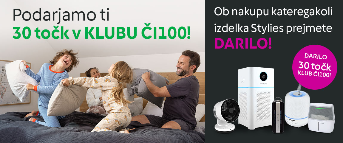 Podarjamo ti 30 točk v KLUBU ČI100!
