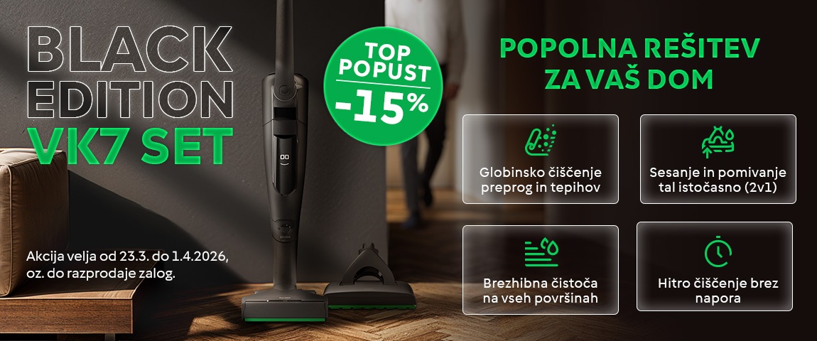 LIMITED BLACK Edition VK7 - TOP Akcija -15%