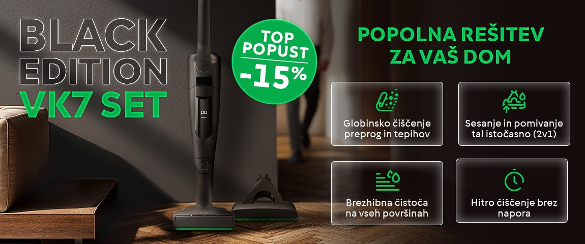 LIMITED BLACK Edition VK7 - TOP Akcija -15%