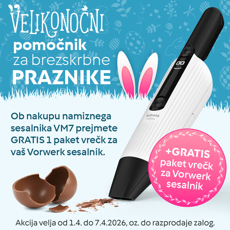 Namizni sesalnik VM7 –GRATIS vrečke