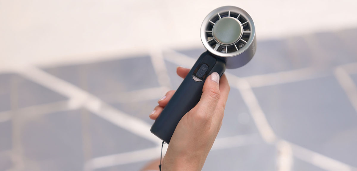 LACERTI – Prenosni ventilator z aktivnim hlajenjem