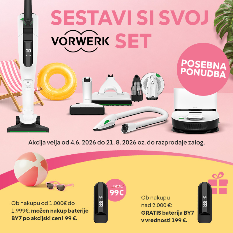 Sestavi si svoj Vorwerk set poletje