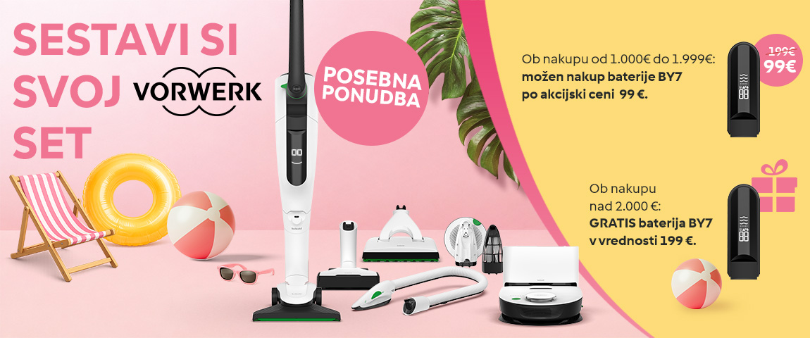 Sestavi si svoj Vorwerk set poletje