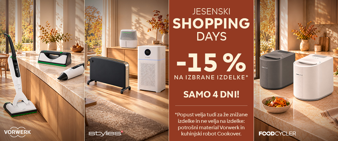 Jesenski shopping days -15%