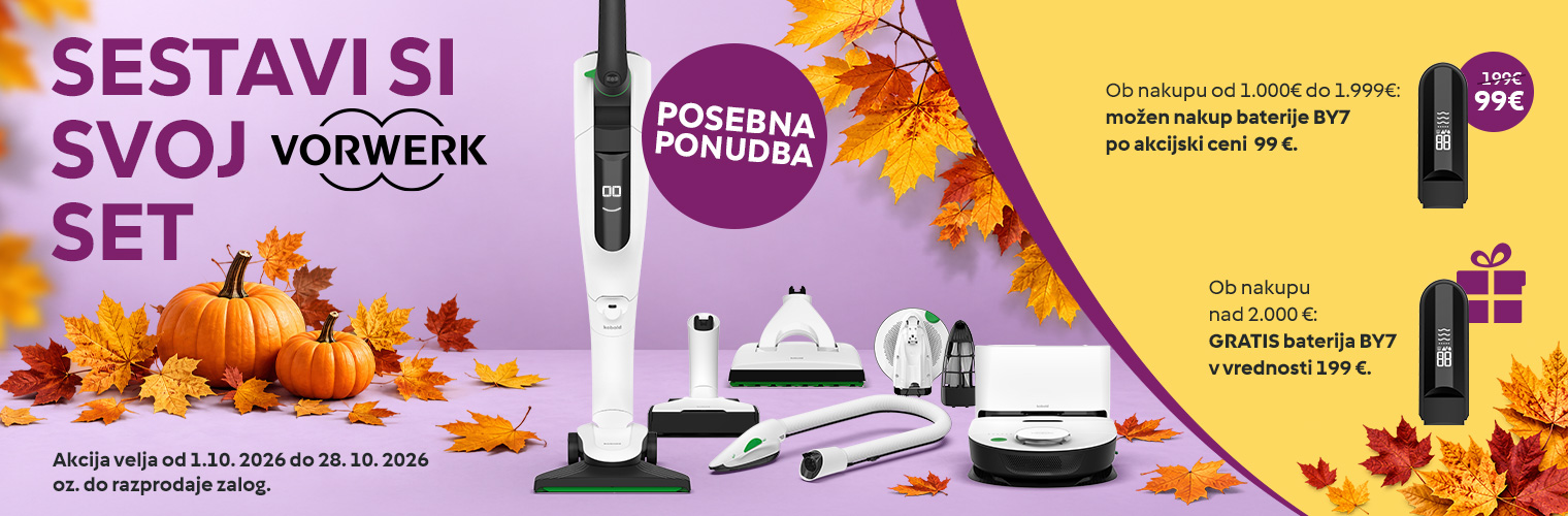 Sestavi si svoj Vorwerk set poletje