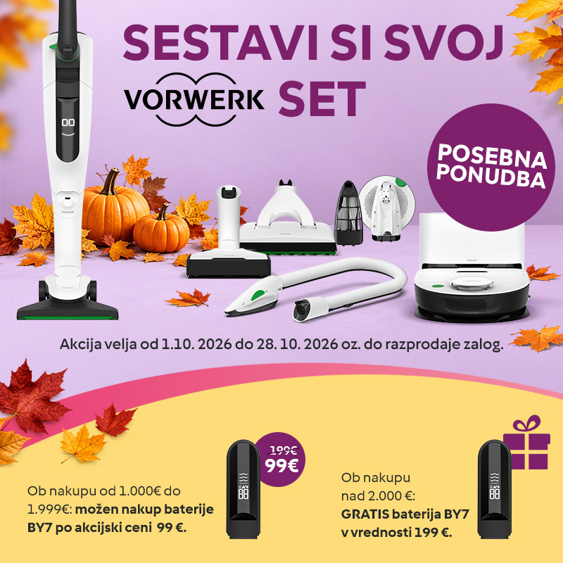 Sestavi si svoj Vorwerk set poletje
