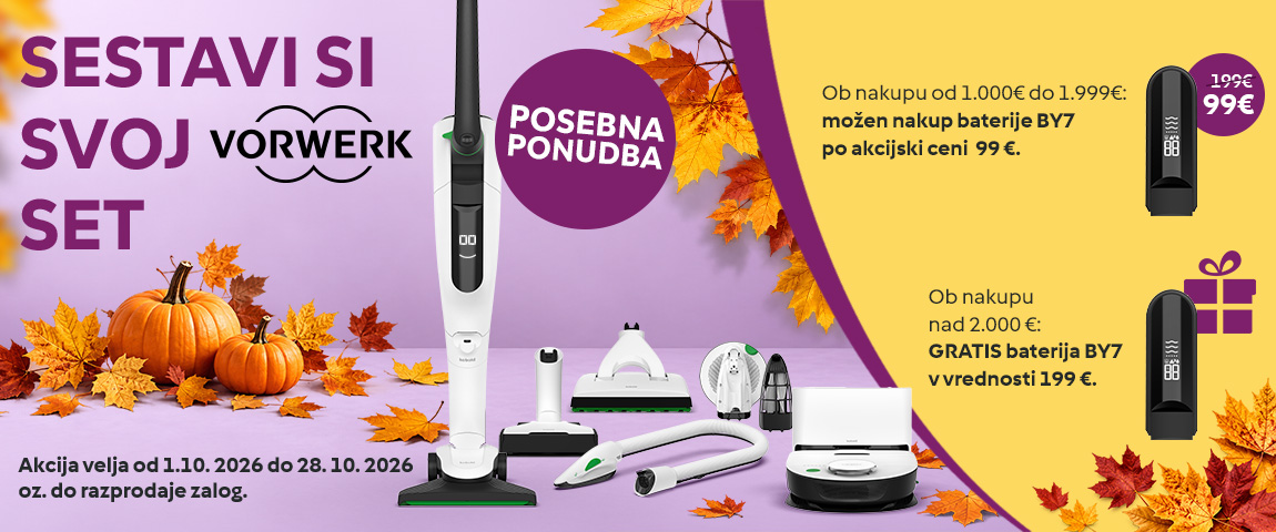 Sestavi si svoj Vorwerk set poletje