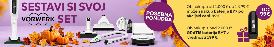 Sestavi si svoj Vorwerk set poletje